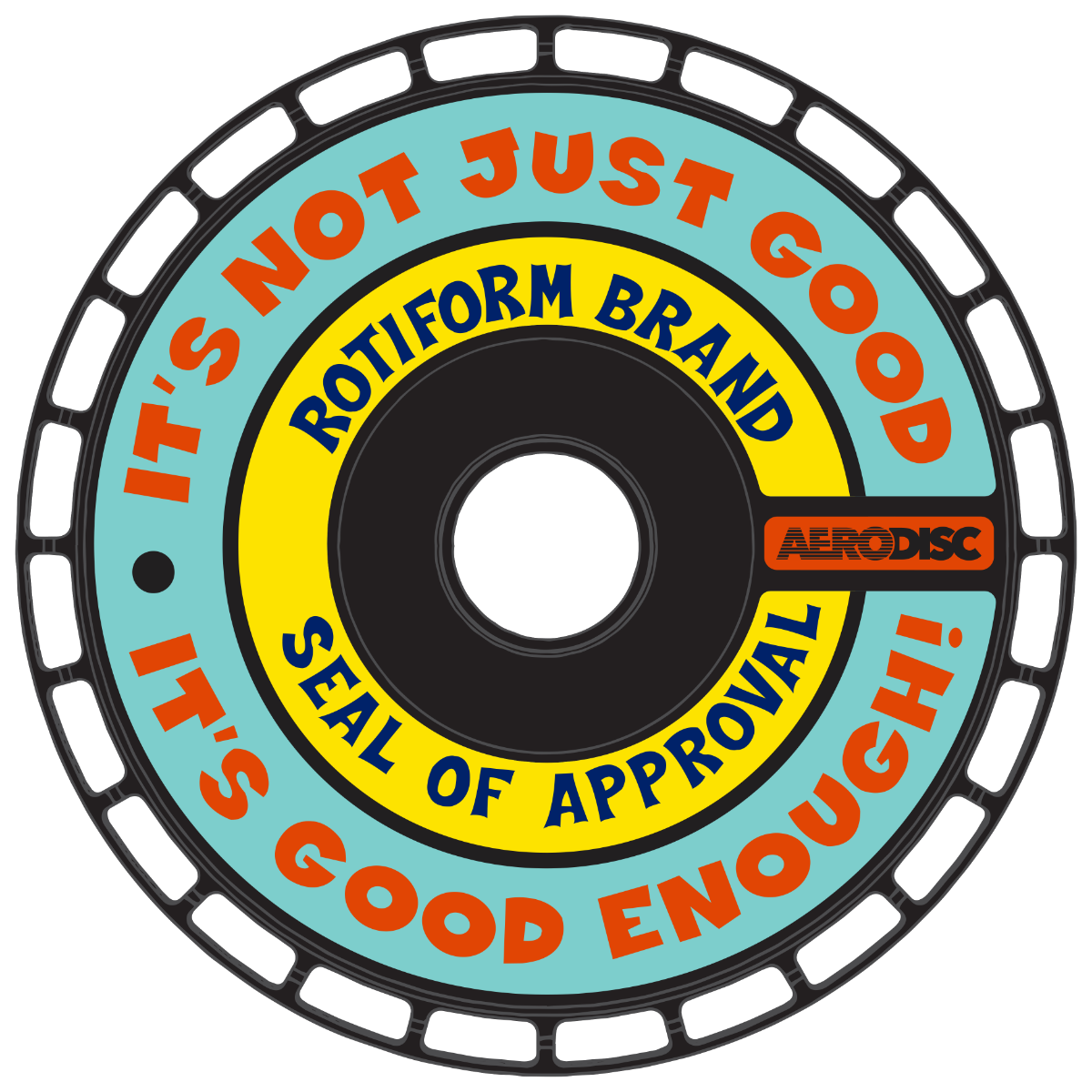 Rotiform AeroDisk Krusty Wheel Decal Set Of 2