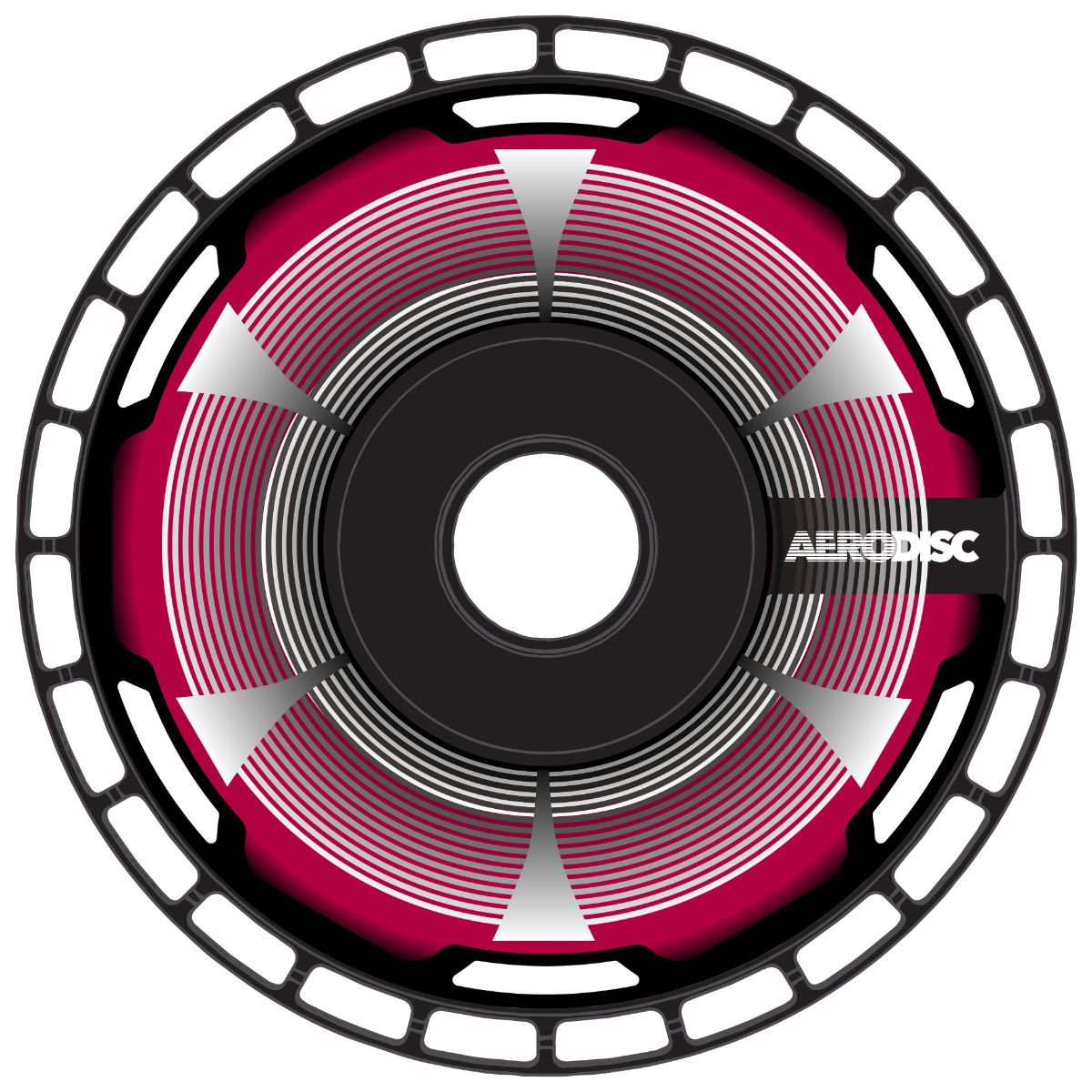 Rotiform AeroDisk The Void Wheel Decal Set Of 2