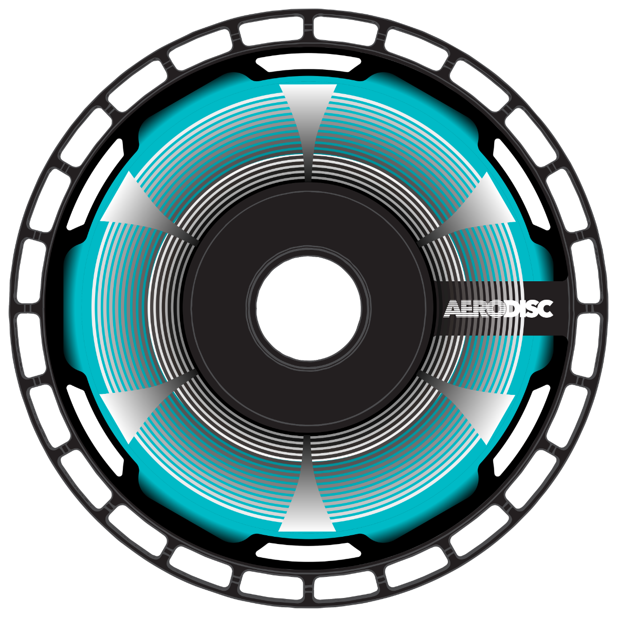 Rotiform AeroDisk The Void Wheel Decal Set Of 2