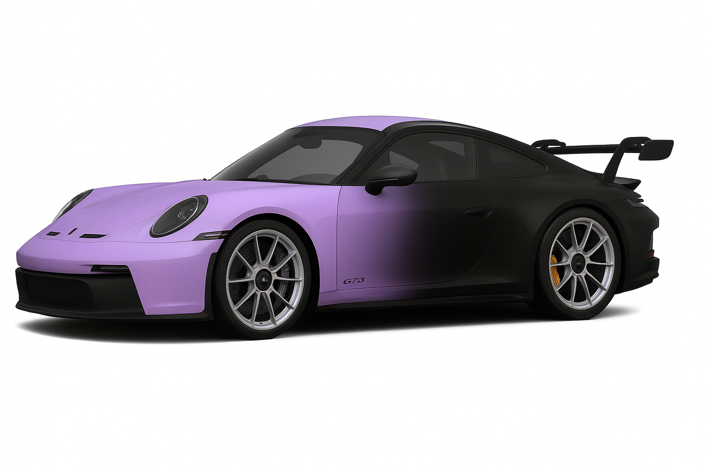 Fade Printed Vinyl Wrap