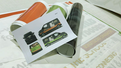 Full Printed Wrap Kit - Large Van