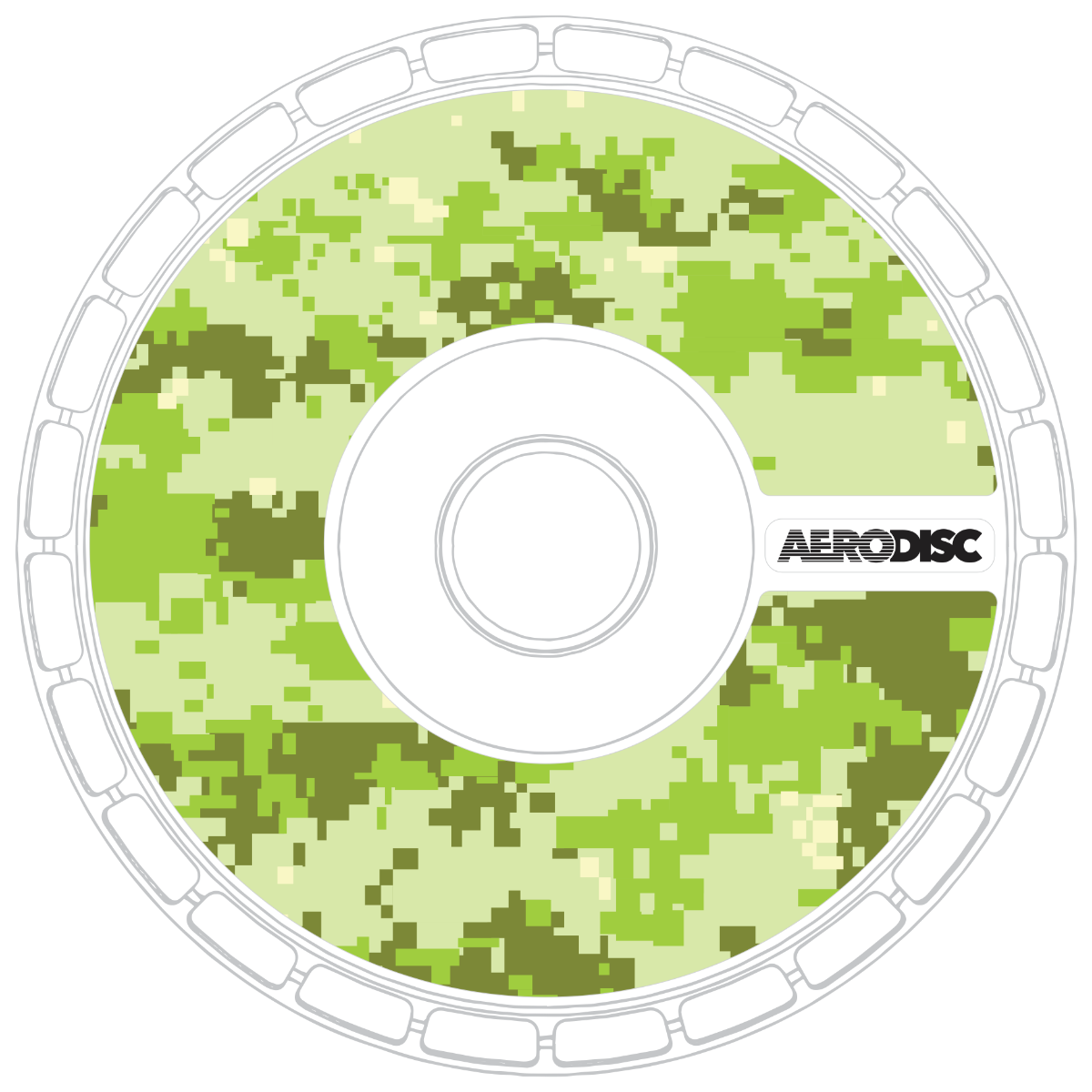 Rotiform AeroDisk Digi Camo Wheel Decal Set Of 2