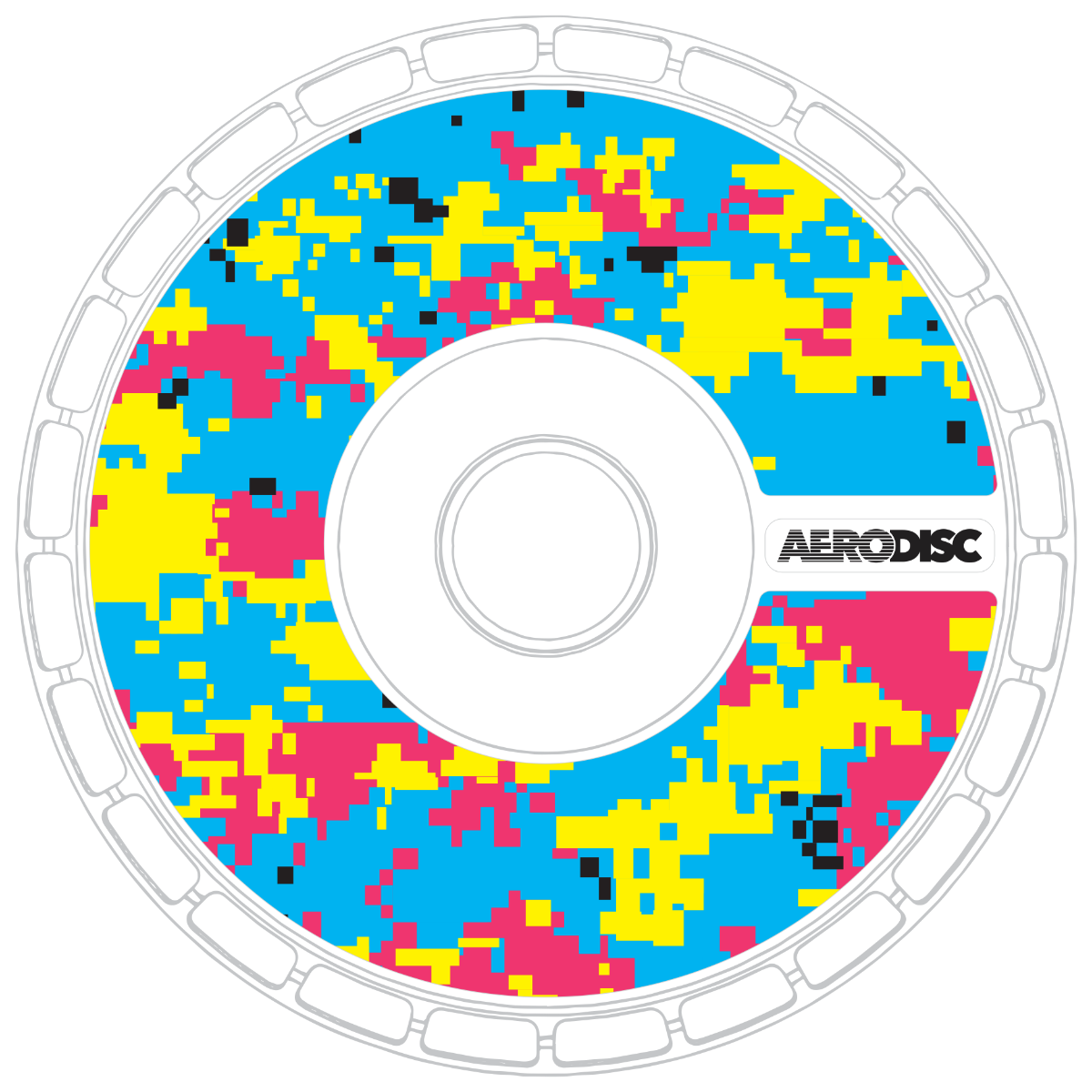 Rotiform AeroDisk Digi Camo Wheel Decal Set Of 2