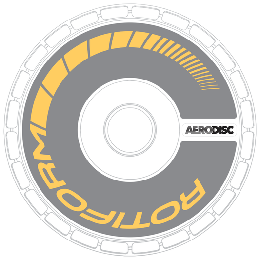 Rotiform AeroDisk Gradation Wheel Decal Set Of 2