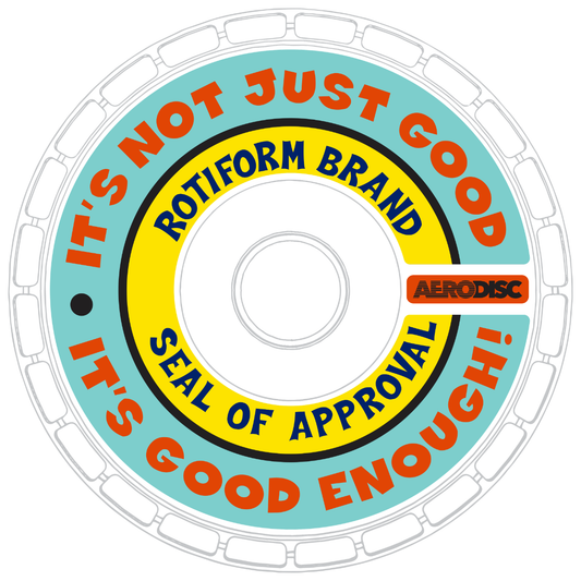 Rotiform AeroDisk Krusty Wheel Decal Set Of 2