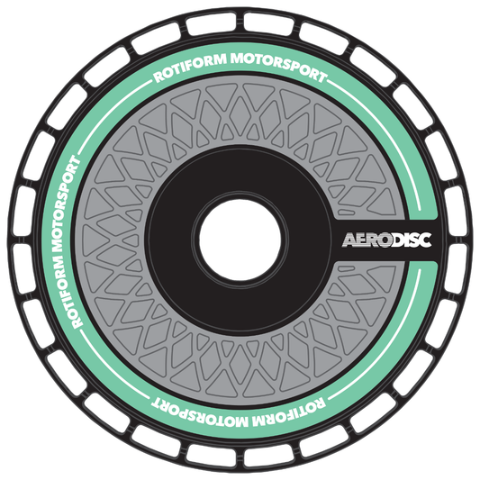 Rotiform AeroDisk Mesh With Ring Wheel Decal Set Of 2
