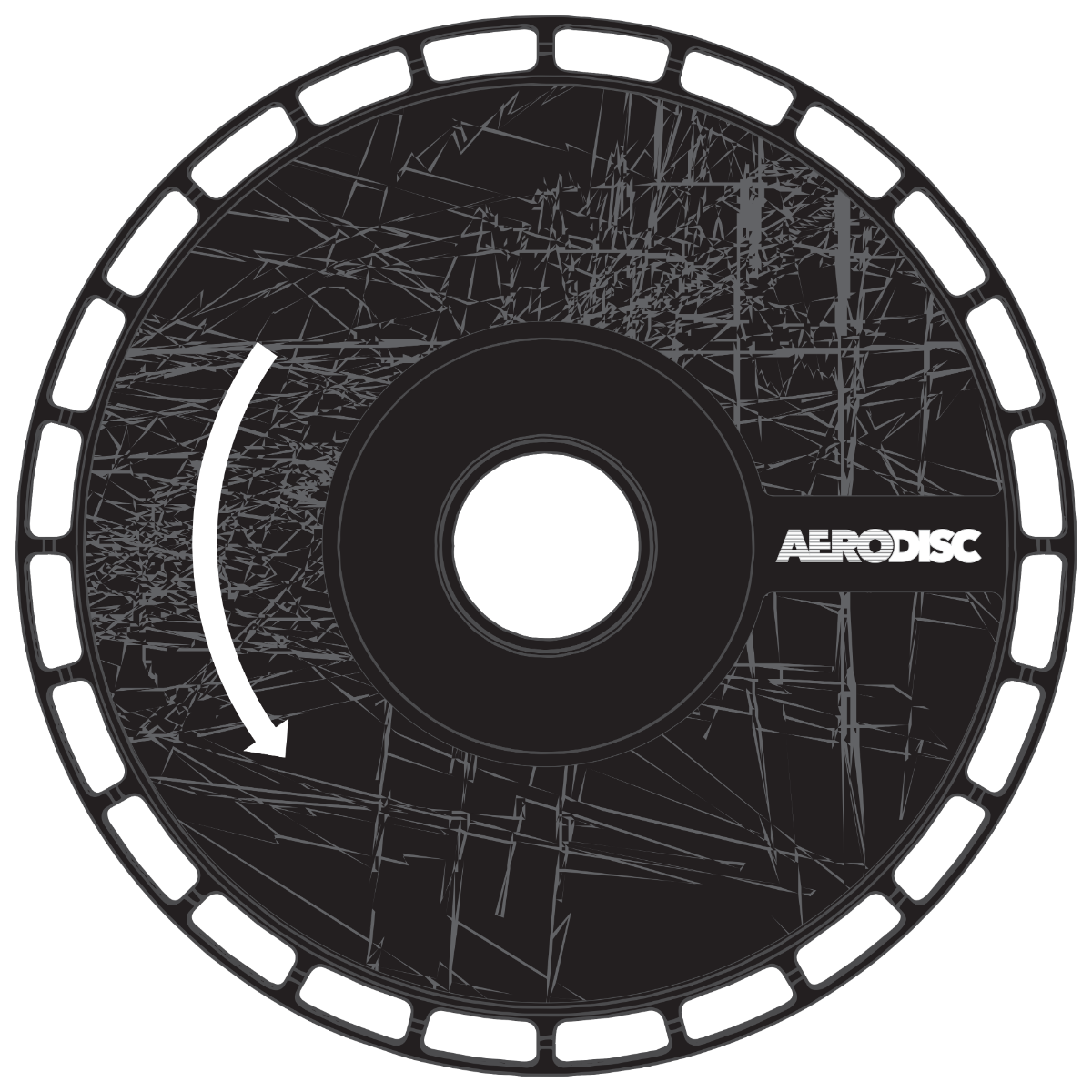 Rotiform AeroDisk Scribble Wheel Decal Set Of 2