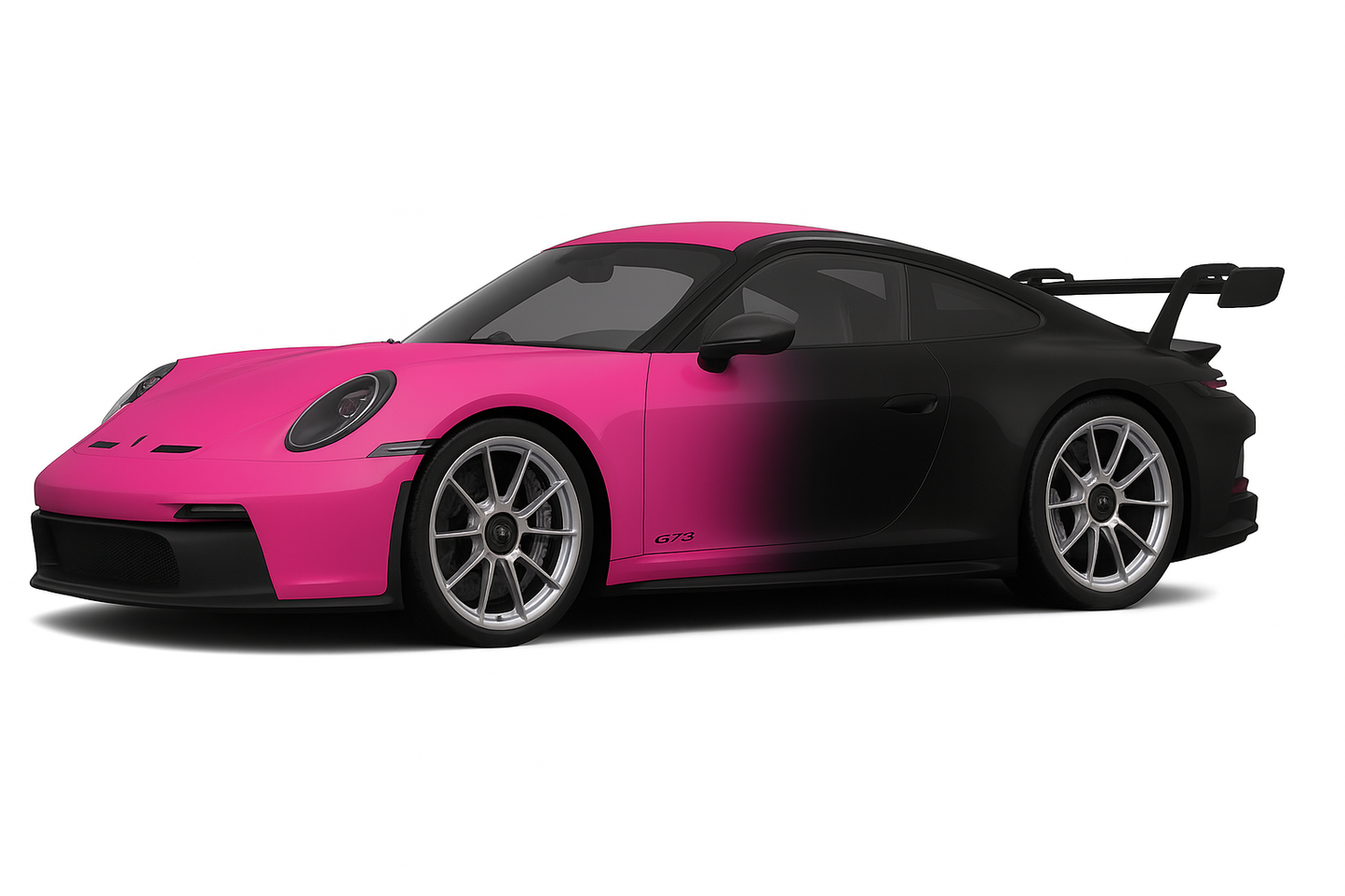 Fade Printed Vinyl Wrap